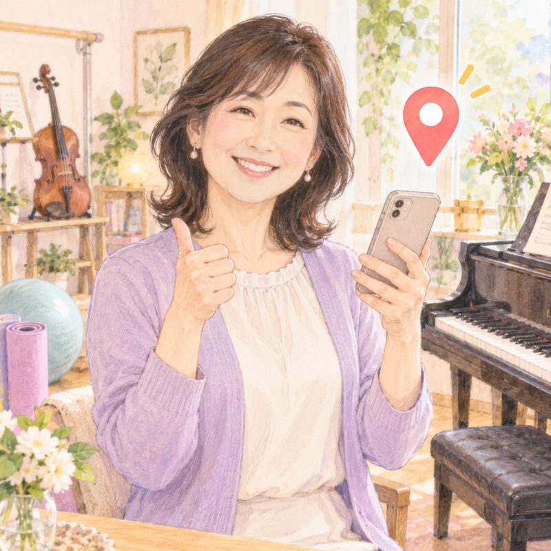 スマホで投稿する先生